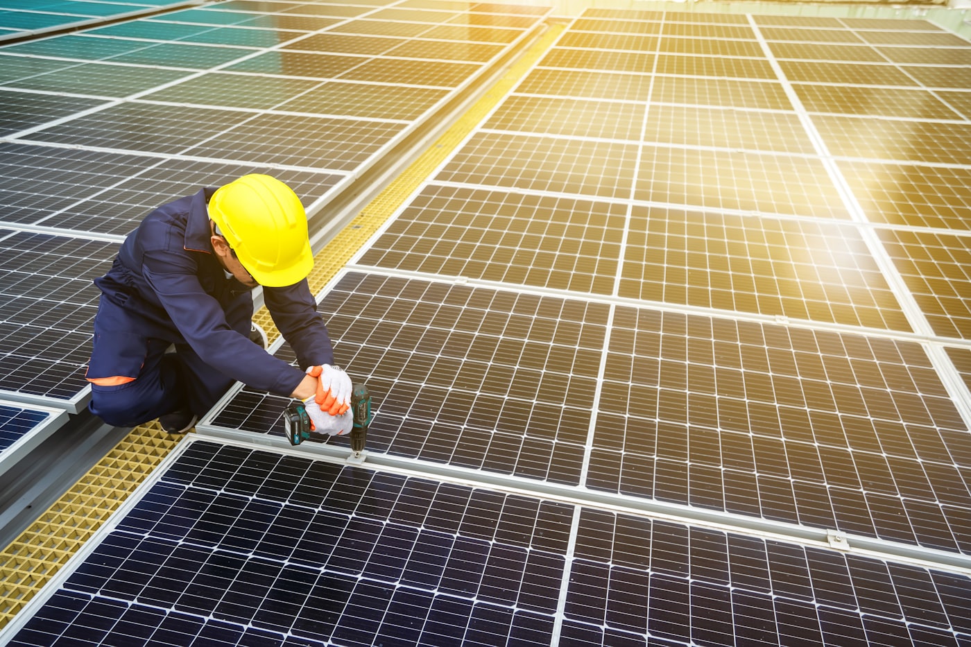 Solar panel bağlantı çalışması